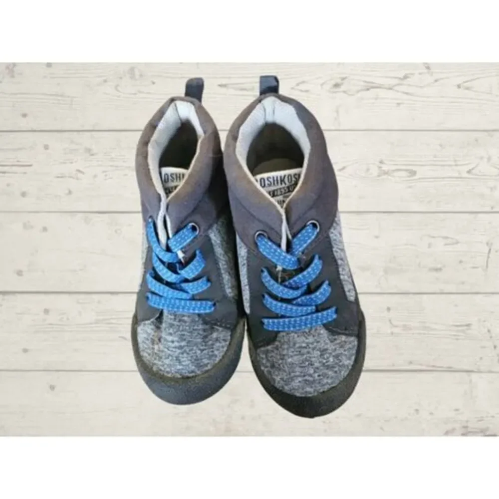 OshKosh B'Gosh Boy's Salva High Top Sneakers‎ Size 11